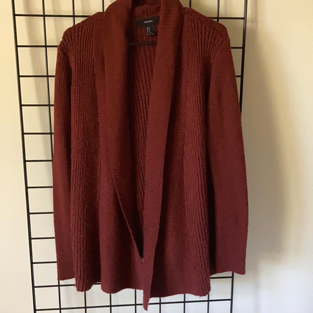 Oversized Knit Caridgan
